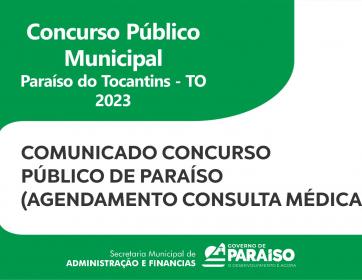 Concurso Público: Prefeitura de Paraíso do Tocantins divulga 2° Edital de Convocação dos Aprovados