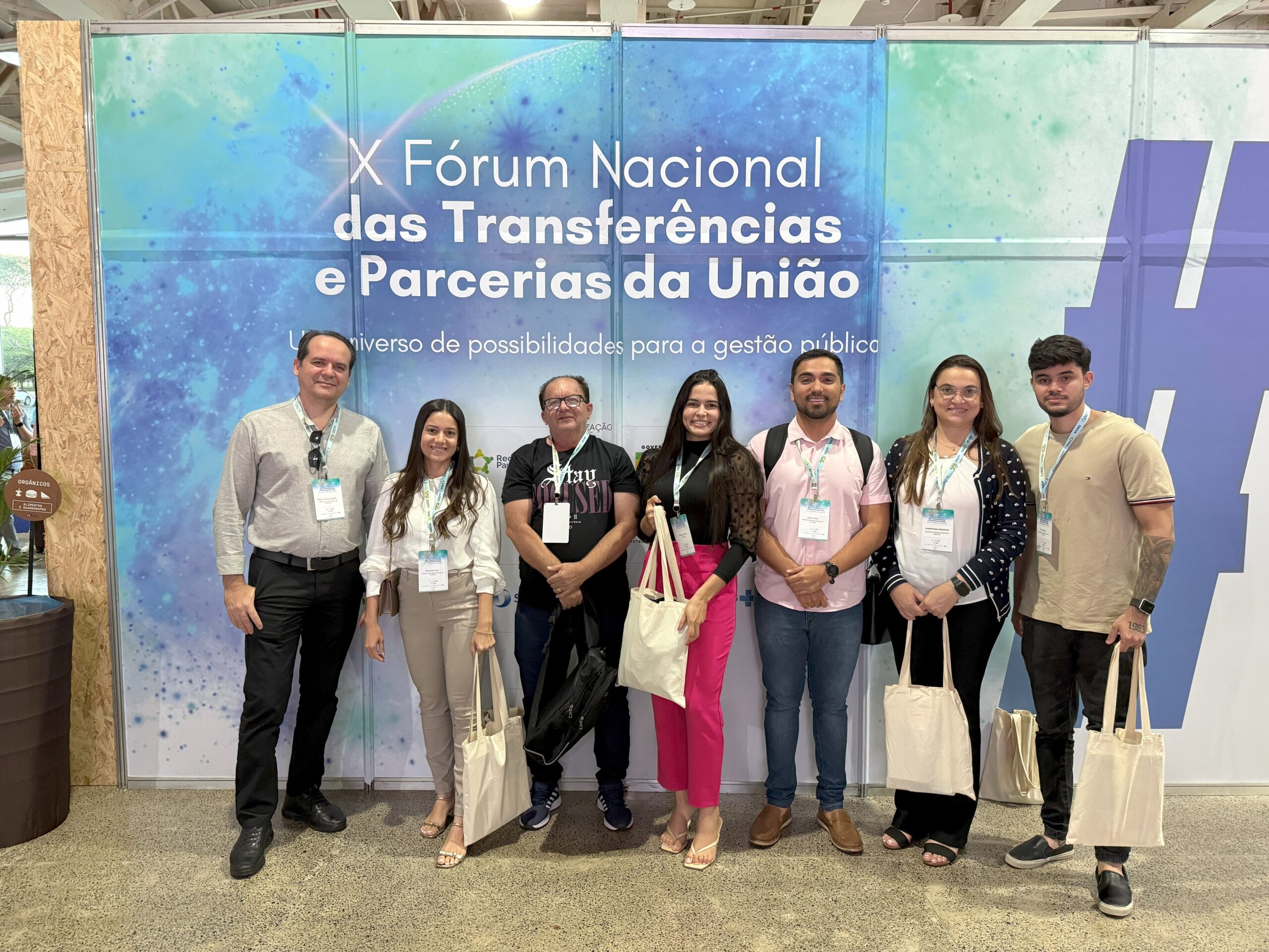 Paraíso do Tocantins marca presença no X Fórum Nacional das Transferências e Parcerias da União