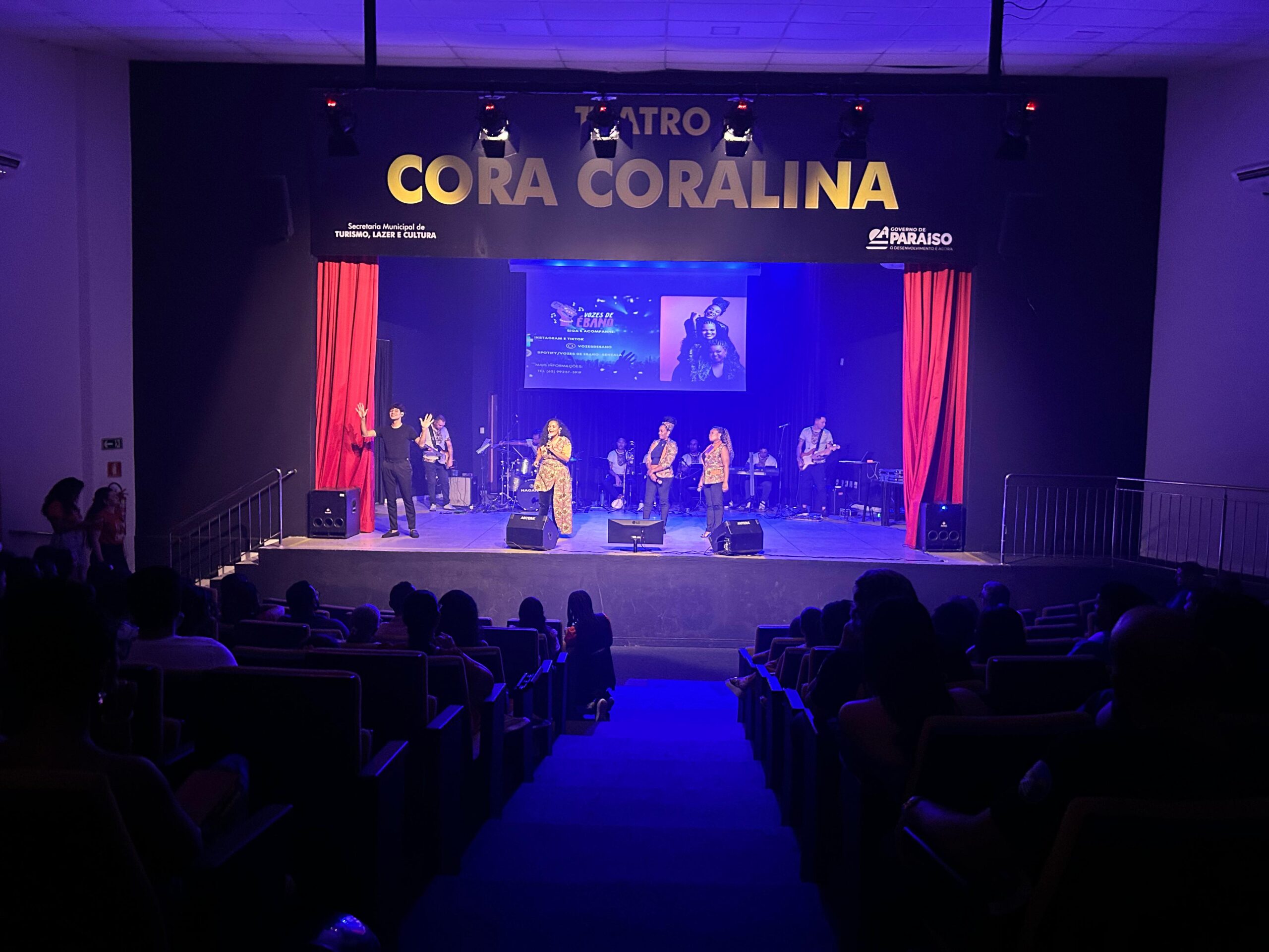 Espetáculo “Minha Voz é Resistência” emociona público em Paraíso do Tocantins