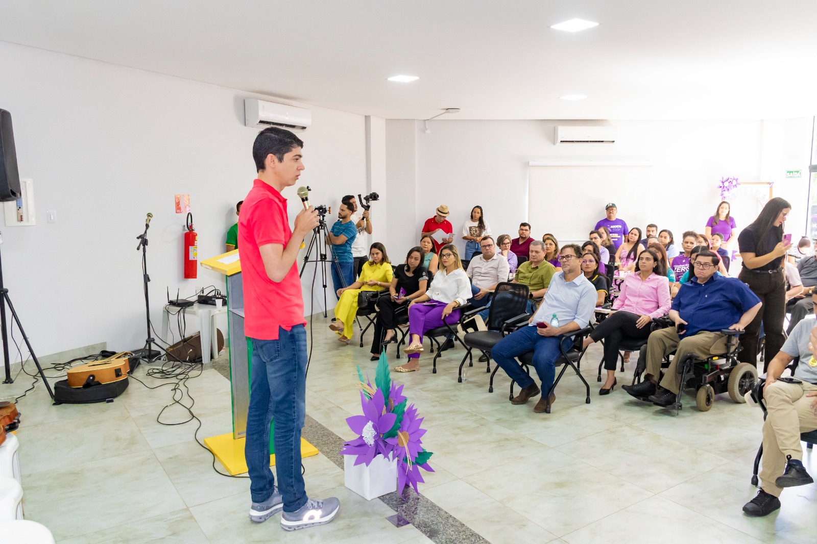 Prefeitura de Paraíso abre oficialmente a campanha Agosto Lilás