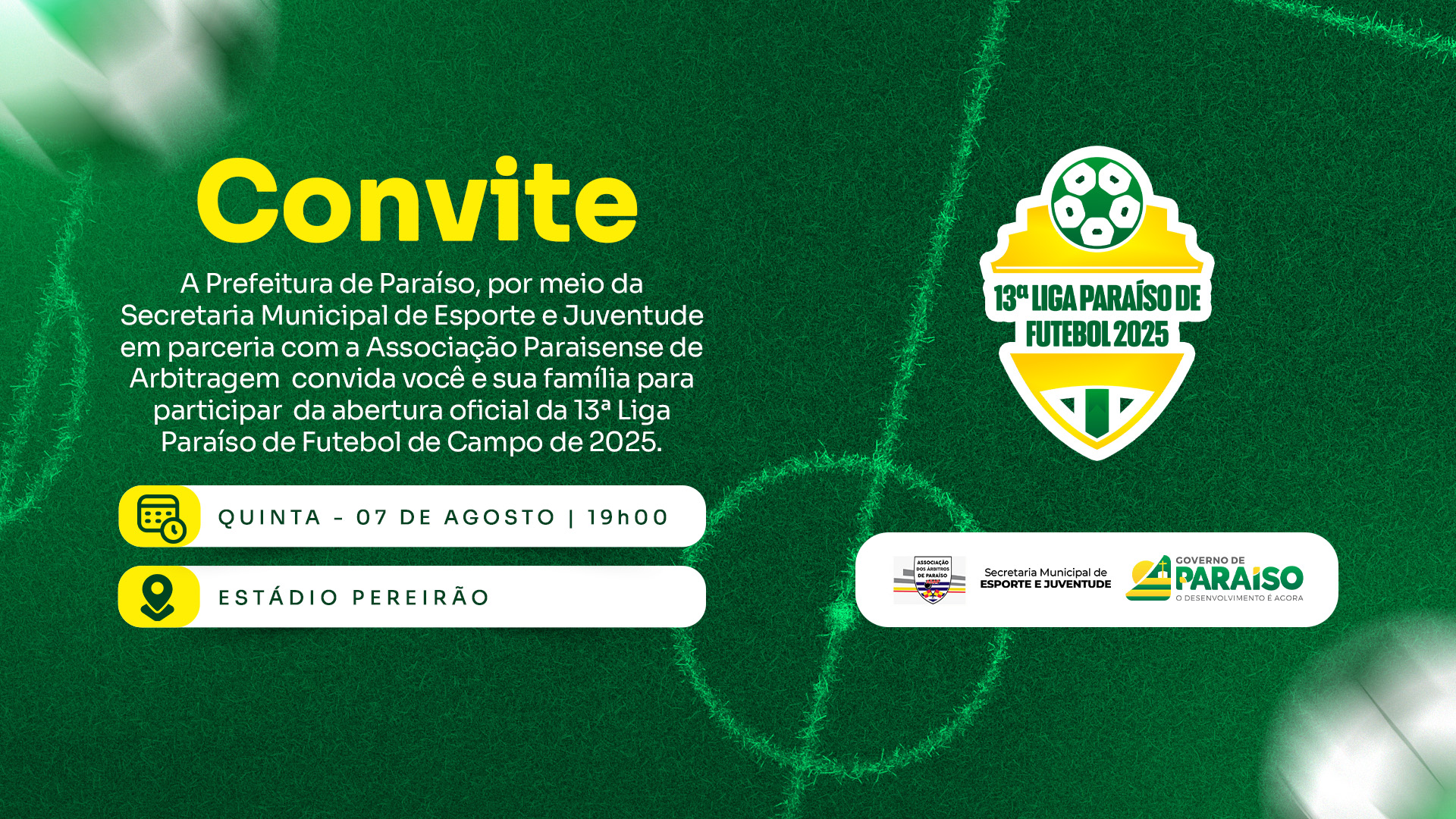 Vem aí a 13ª Liga de Futebol, com mais de 750 atletas e uma premiação de R$ 45 mil