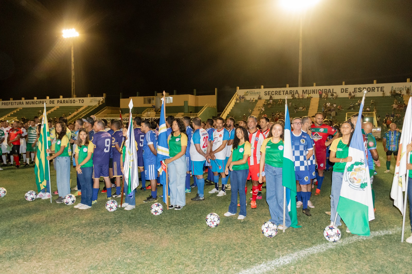 Paraíso do Tocantins abre 3ª Copa da Amizade de Futebol Master com recorde de equipes