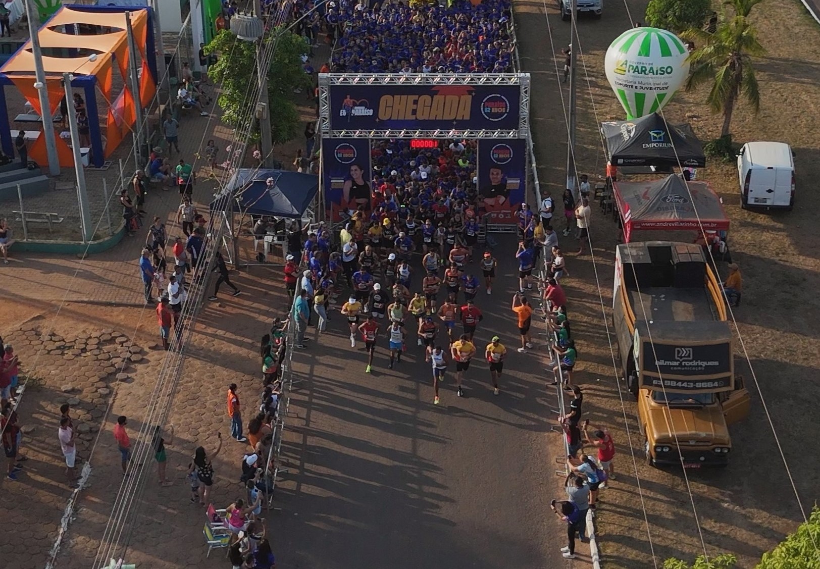 Passos que contam a história: 2ª Corrida Eu Amo Paraíso abre as comemorações dos 62 anos da cidade