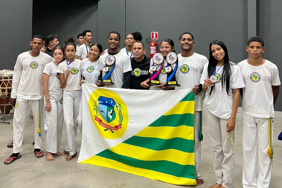 Capoeiristas de Paraíso conquistam títulos na segunda etapa do Campeonato Tocantinense