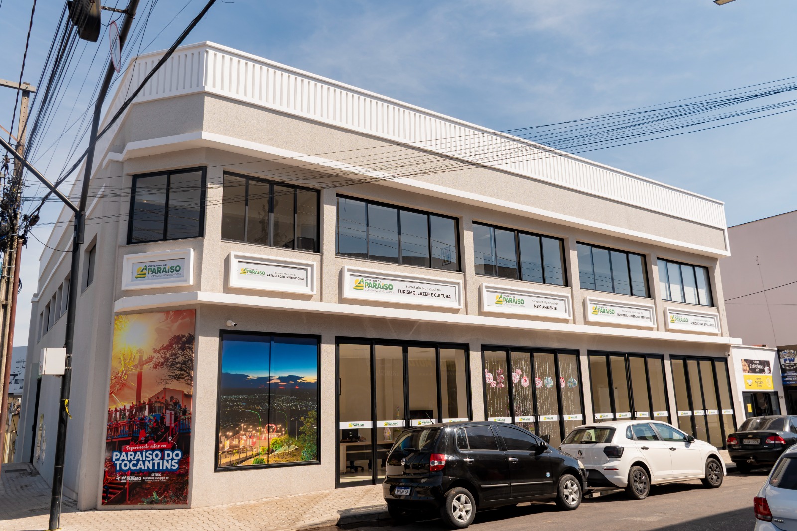 Prefeitura de Paraíso inaugura prédio, no centro da cidade, que reúne cinco secretarias municipais