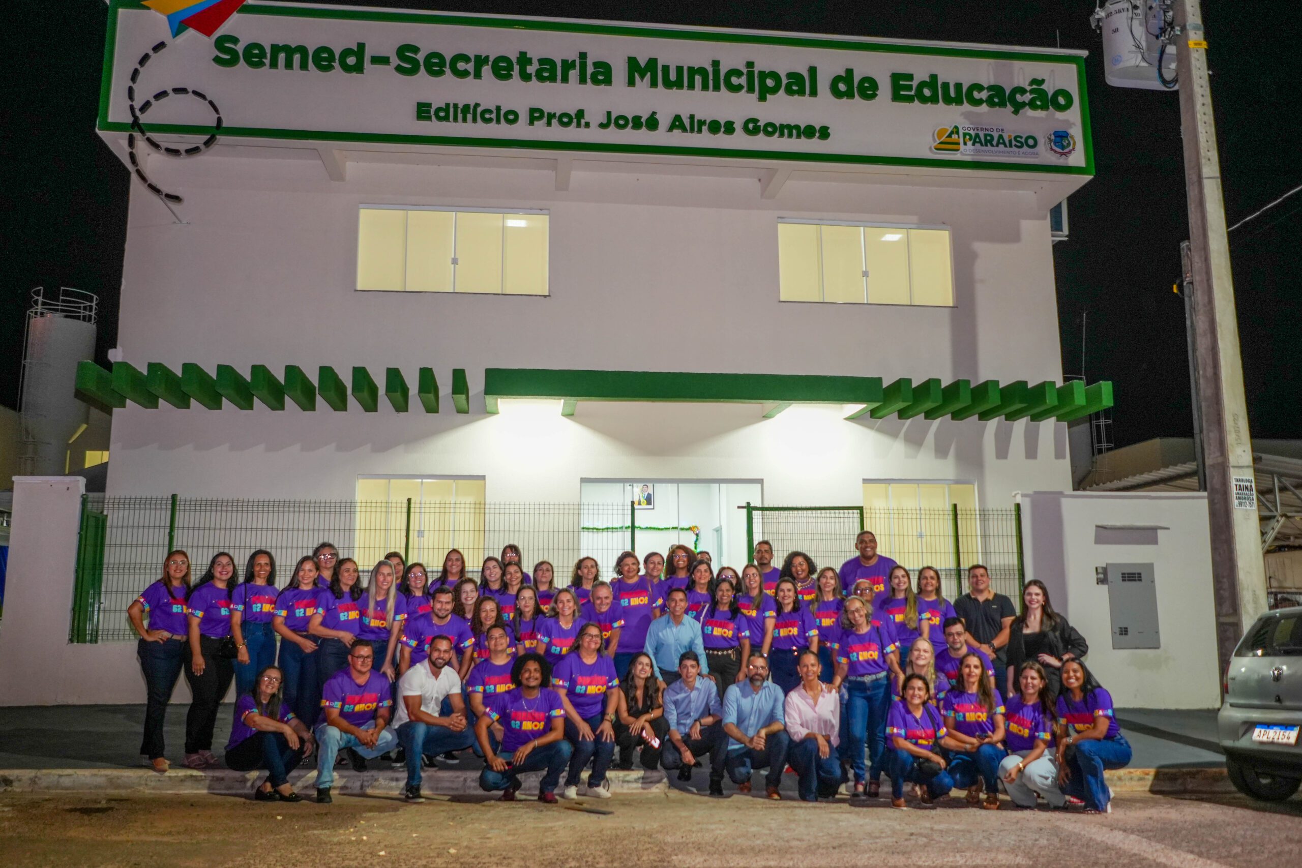 Paraíso do Tocantins inaugura sede própria da Secretaria de Educação e eterniza legado do Professor José Aires