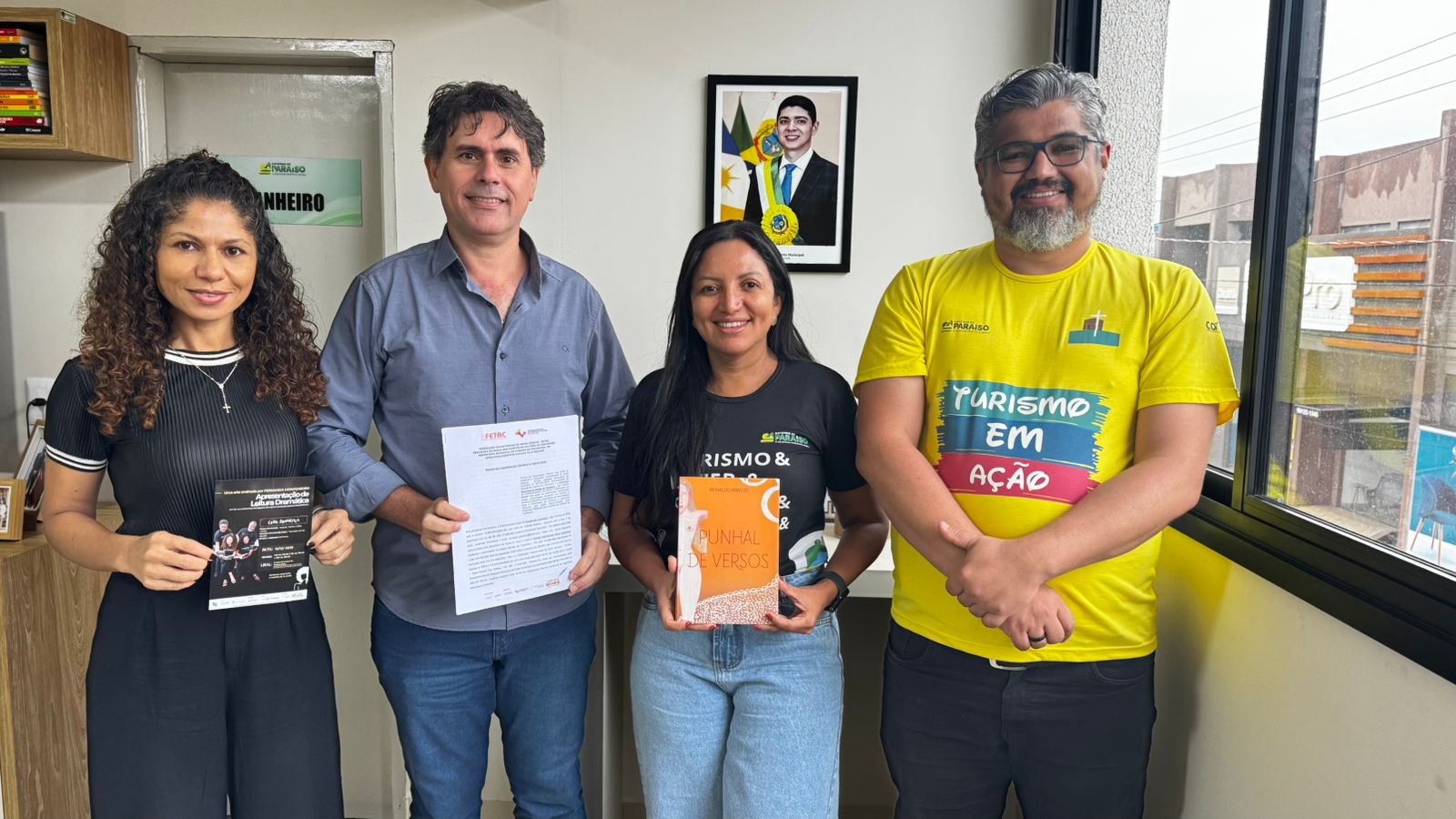 Paraíso firma parceria com Comitê de Cultura para ampliar ações e fortalecer políticas culturais no município