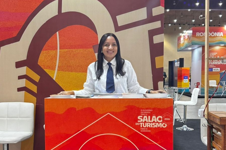 Secretária de Turismo, Lazer e Cultura de Paraíso participa do 10º Salão do Turismo em Fortaleza