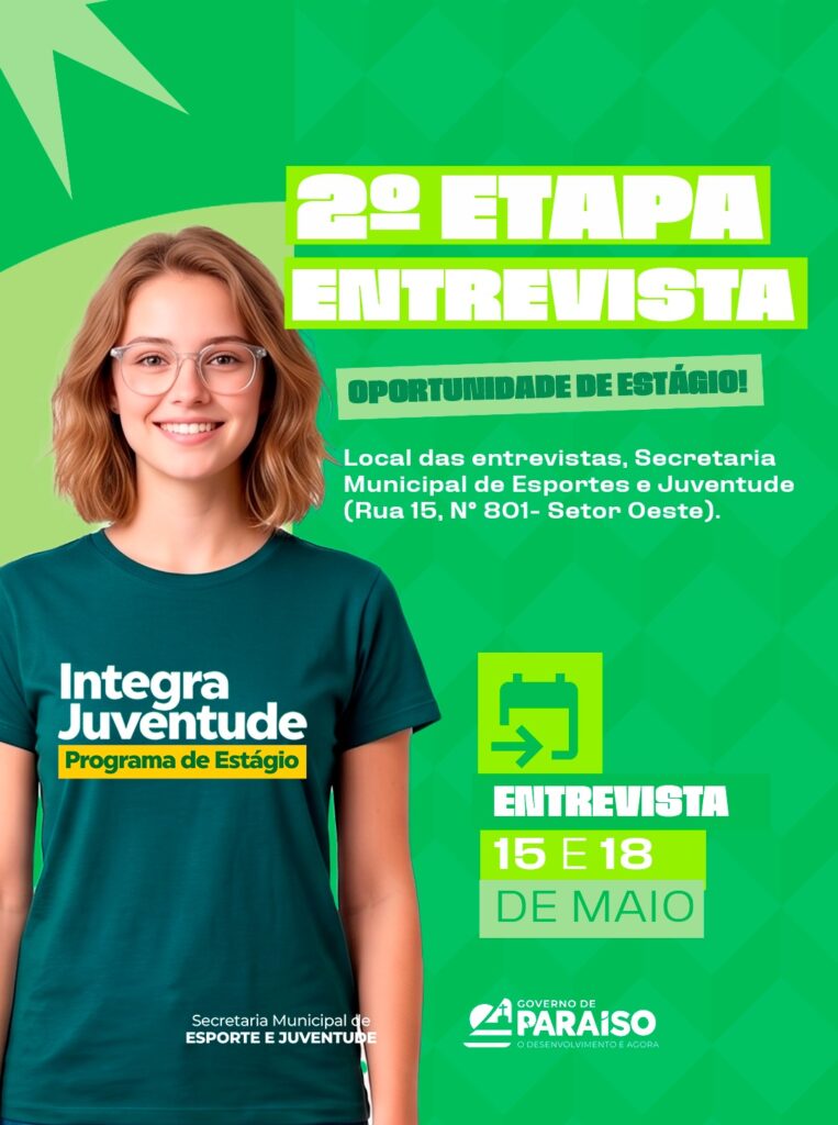 Foto: Reprodução/Prefeitura de Paraíso - TO
