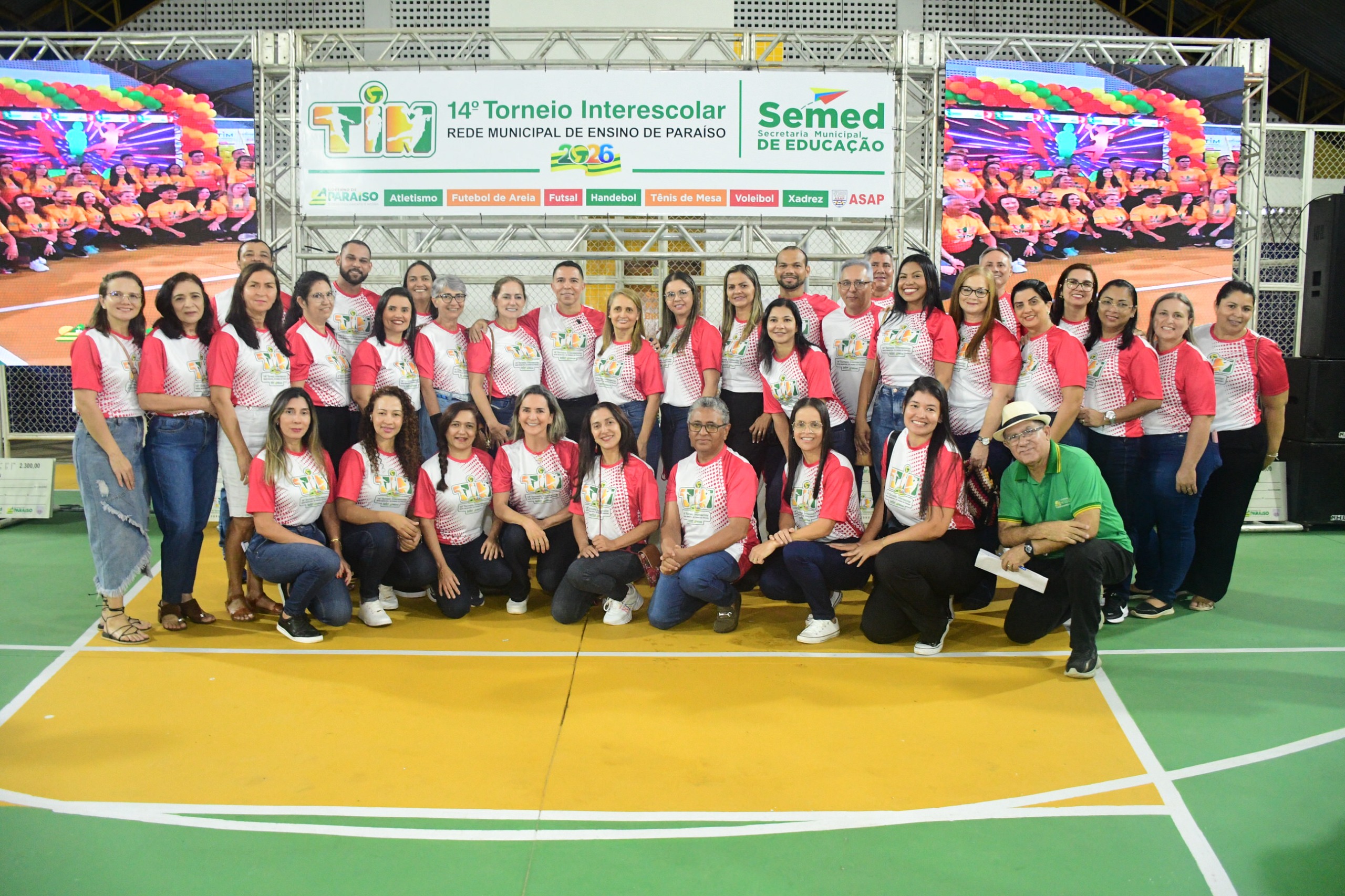 TIM 2026 transforma quadra em palco de integração, esporte e formação para estudantes da rede municipal